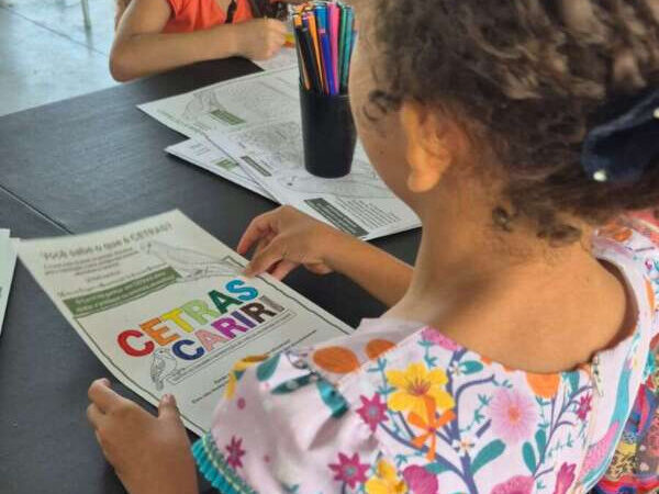Semace aproxima crianças da proteção da fauna e apresenta projeto do Cetras Cariri