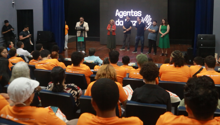 Prefeitura lança Programa Agentes da Paz para formar jovens em promoção da cultura de paz