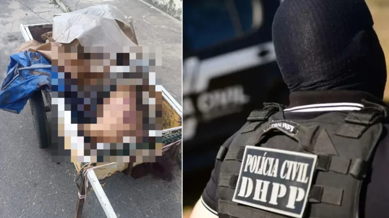 Corpo é encontrado em carrinho de reciclagem no bairro Carlito Pamplona, em Fortaleza